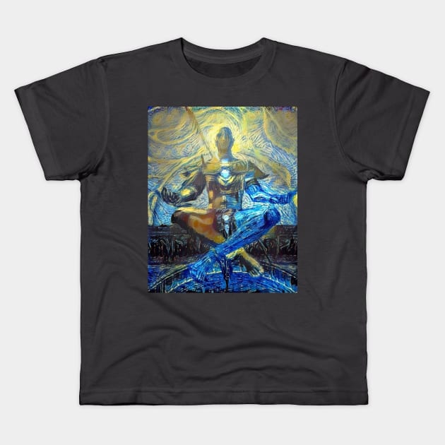 Vivec Morrowind Starry Night Kids T-Shirt by Starry Night